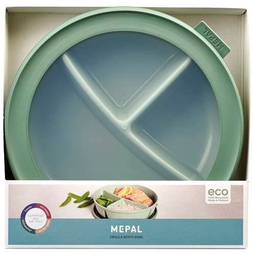 Obrázky: Mepal Cirqula Bento miska 250+250+500ml, šalviová, Obrázok 2