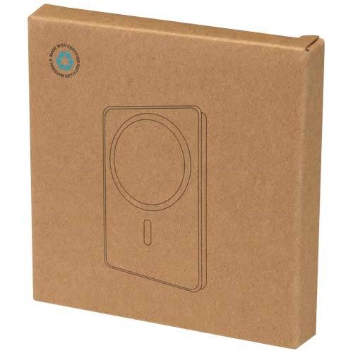 Obrázky: Magnet. powerbanka 5000mAh, rec.hliník, sivá, Obrázok 9