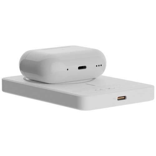Obrázky: Xtorm Go2 15W magnetická powerbanka 5000mAh, biela, Obrázok 3