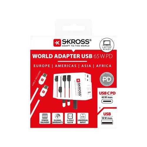 Obrázky: SKROSS MUV AC65PD univerzálny cest.adaptér s USB-C, Obrázok 7
