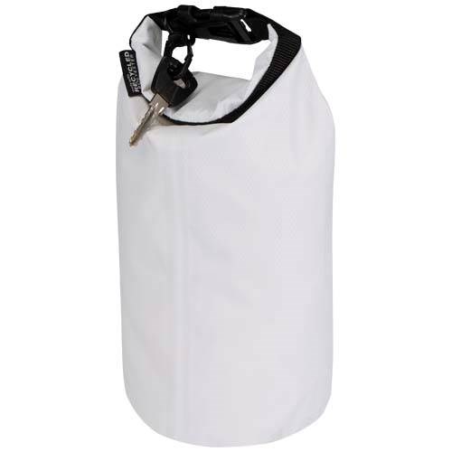 Obrázky: Nepremokavý rec. rolovací vak 1,5 l, biely, Obrázok 2