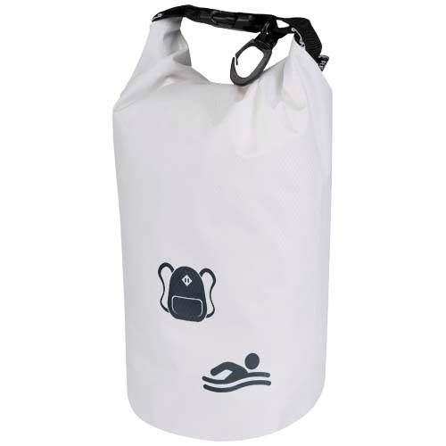Obrázky: Nepremokavý rec. rolovací vak 1,5 l, biely, Obrázok 5