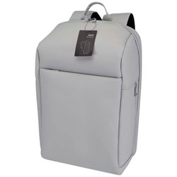 Obrázky: Nedobytný ruksak na noteb.15",18l, GRS, svetlošedá