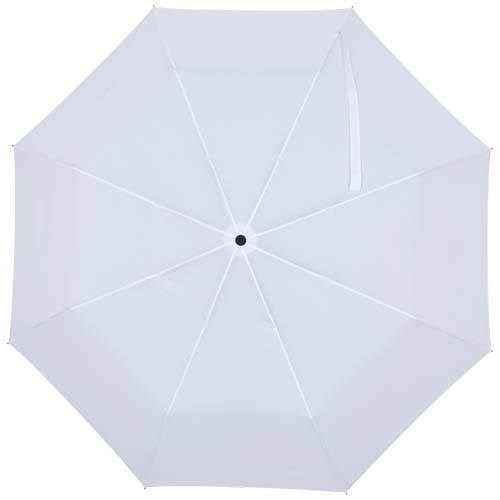 Obrázky: Manuálny skladací dáždnik pr. 102 cm, biely, Obrázok 5