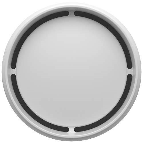 Obrázky: Rebrovaný hrnček 350ml, 360 °viečko,r.plast, biela, Obrázok 2