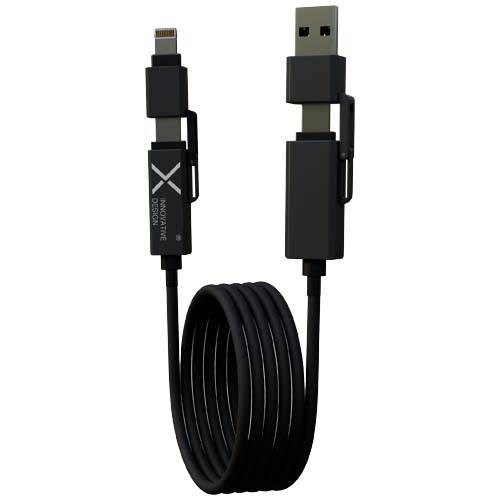 Obrázky: SCX.design C59 100W magnetický silik. kábel,čierny, Obrázok 2