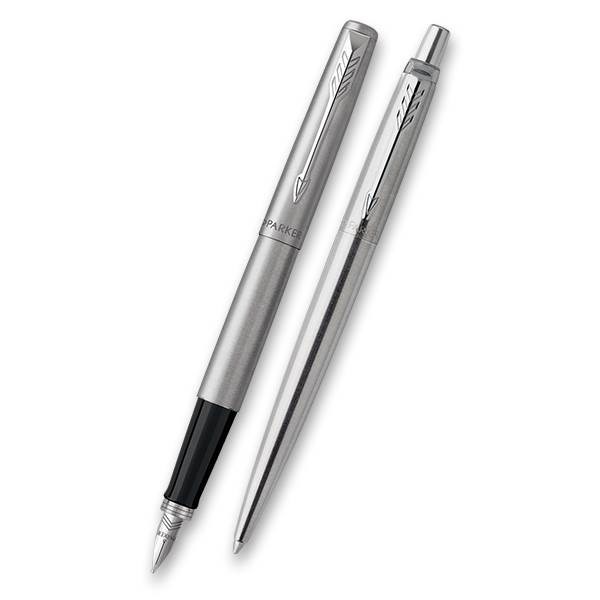 Obrázky: Sada pl. a gul. pera PARKER JOTTER Stainless Steel CT, Obrázok 3