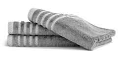 Obrázky: Strieborno-šedý uterák Bamboo, gramáž 530 g/m2
