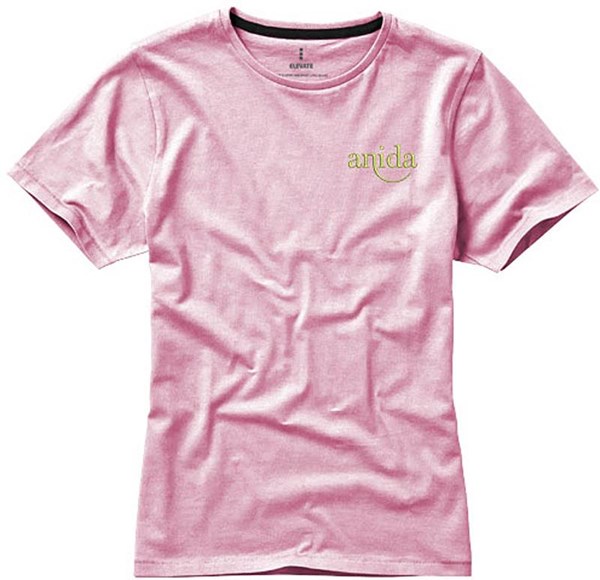 Obrázky: Tričko Nanaimo ELEVATE 160 dámske svetloružové XL, Obrázok 9