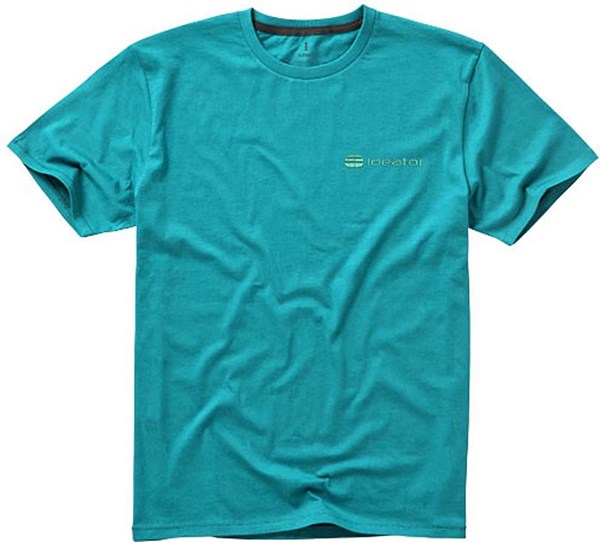 Obrázky: Tričko ELEVATE Nanaimo 160 aqua modré XL, Obrázok 10