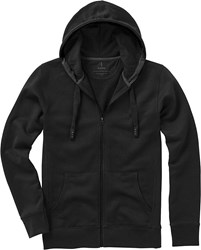 Obrázky: Arora mikina ELEVATE s kapucňou na zips,čierna, XL