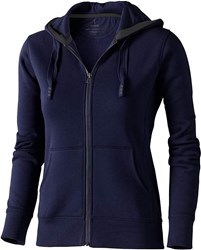 Obrázky: Arora dámska mikina s kapuc. na zips,nám.modrá,XL