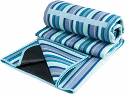 Zobrazit detaily pro Pikniková deka 160x125cm,flís/PVC strana,modrá Obrázky: Pikniková deka 160x125cm,flís/PVC strana,modrá