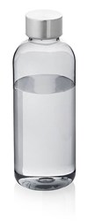 Obrázky: Plastová fľaša Spring, transparentná čierna