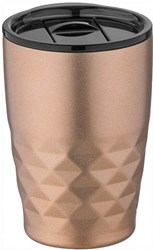 Zobrazit detaily pro Termohrnček medenej farby, dvojitá stena a viečko Obrázky: Termohrnček medenej farby, dvojitá stena a viečko