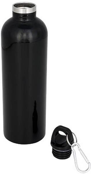 Obrázky: Čierna vákuová termoska, 530 ml, Obrázok 2