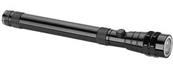 Zobrazit detaily pro Čierna teleskopická LED baterka s magnetom Obrázky: Čierna teleskopická LED baterka s magnetom