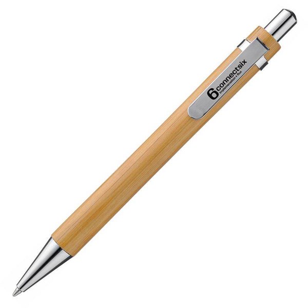 Obrázky: Bambusové guličkové pero s kovovými doplnkami, Obrázok 2