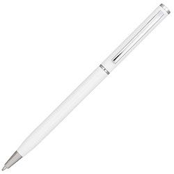 Obrázky: Tenké guličkové pero, ČN, biele