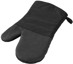 Zobrazit detaily pro Čierna kuchynská chňapka s gumovým úchopom Obrázky: Čierna kuchynská chňapka s gumovým úchopom