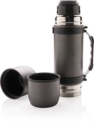 Zobrazit detaily pro Šedá termoska Swiss Peak s 2 šálkami, 700ml Obrázky: Šedá termoska Swiss Peak s 2 šálkami, 700ml