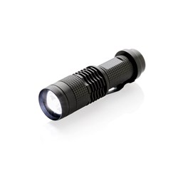 Zobrazit detaily pro Vrecková CREE LED baterka s dlhou výdržou, čierna Obrázky: Vrecková CREE LED baterka s dlhou výdržou, čierna