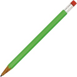 Zobrazit detaily pro Plastová zelená mech. ceruzka s gumou, tuha 0,7 mm Obrázky: Plastová zelená mech. ceruzka s gumou, tuha 0,7 mm