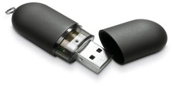 Zobrazit detaily pro USB kľúč 8 GB,  čierna Obrázky: USB kľúč 8 GB,  čierna