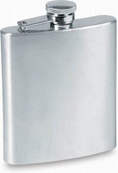 Zobrazit detaily pro Fľaška s matným povrchom, 207 ml, strieborná Obrázky: Fľaška s matným povrchom, 207 ml, strieborná