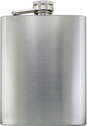 Zobrazit detaily pro Fľaška/likérka matný strieborný povrch, 237ml Obrázky: Fľaška/likérka matný strieborný povrch, 237ml