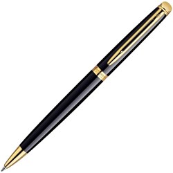 Zobrazit detaily pro WATERMAN HEMISPHERE Black GT gul.pero v kazete Obrázky: WATERMAN HEMISPHERE Black GT gul.pero v kazete