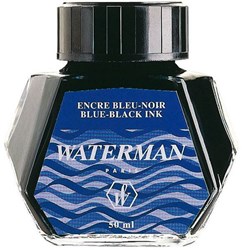 Obrázky: Fľaštičkový atrament-Blue-Black,modročierny
