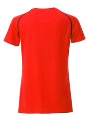Obrázky: Dámske funkčné tričko SPORT 130, oranžová/čierna L