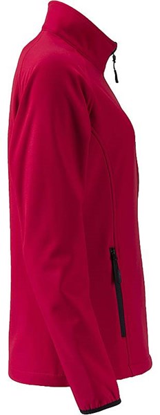 Obrázky: SOFTSHELL dámska červená bunda PERFECTA 280 XL, Obrázok 5