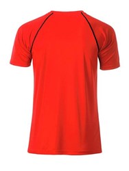 Obrázky: Pánske funkčné tričko SPORT 130,oranžová/čierna S