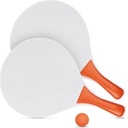 Zobrazit detaily pro Sada na plážový tenis s oranžovou loptičkou Obrázky: Sada na plážový tenis s oranžovou loptičkou