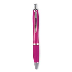 Obrázky: Elegantné fuchsiové guličkové pero OKAY - MN