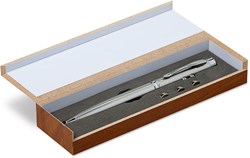 Zobrazit detaily pro Multifunkčné strieborné pero/laserové ukazovadlo Obrázky: Multifunkčné strieborné pero/laserové ukazovadlo