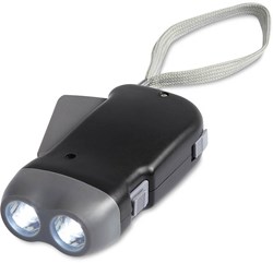 Zobrazit detaily pro Čierna baterka 2x LED, dynamo ako zdroj energie Obrázky: Čierna baterka 2x LED, dynamo ako zdroj energie