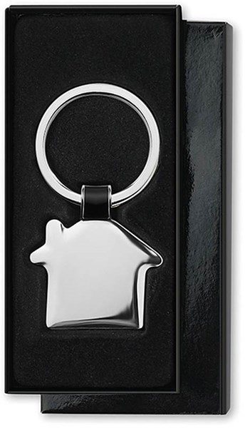 Obrázky: Kovový prívesok na kľúče v tvare domčeka , Obrázok 2