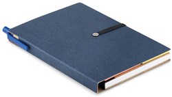 Obrázky: Modrý recyklovaný zápisník