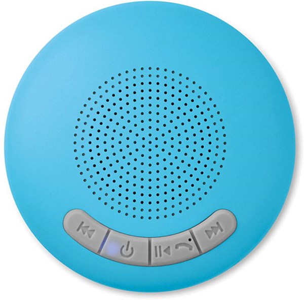 Obrázky: Modrý Bluetooth reproduktor do sprchy, Obrázok 5