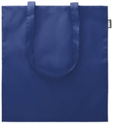 Obrázky: Modrá nákupná taška zo 190T RPET