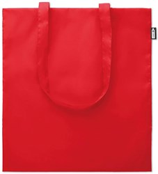 Obrázky: Červená nákupná taška zo 190T RPET