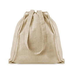 Obrázky: Prírodná taška/ruksak z recyklovanej bavlny