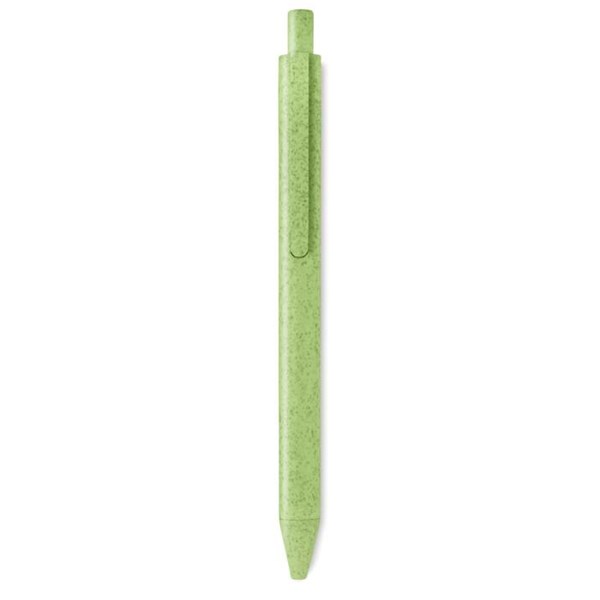 Obrázky: Zelené pero zo slamy a plastu