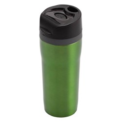 Zobrazit detaily pro Zelený nerez.termohrnček 350 ml s push-up uzáverom Obrázky: Zelený nerez.termohrnček 350 ml s push-up uzáverom