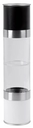 Zobrazit detaily pro Čierno-biely mechanický mlynček na soľ a korenie Obrázky: Čierno-biely mechanický mlynček na soľ a korenie