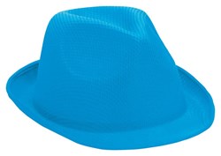 Zobrazit detaily pro Stredne modrý textilný unisex klobúk Obrázky: Stredne modrý textilný unisex klobúk