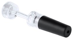 Zobrazit detaily pro Čierna vákuová zátka na víno s pumpičkou Obrázky: Čierna vákuová zátka na víno s pumpičkou